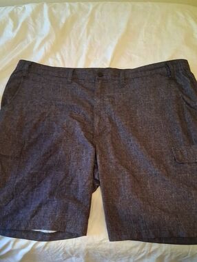 Lee Men's Cargo Shorts in Charcoal Gray